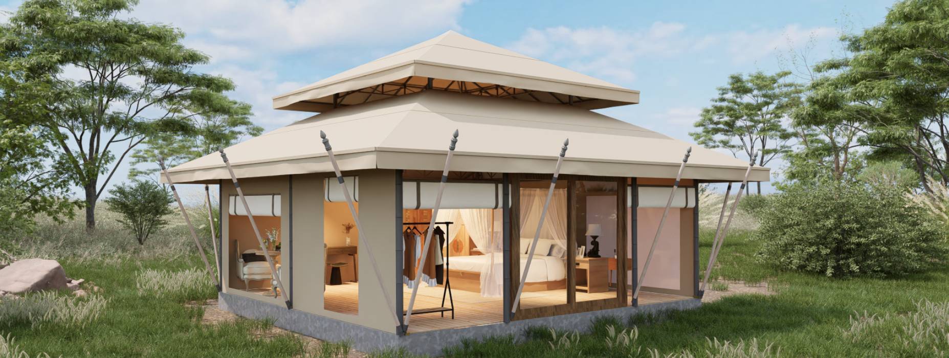 东坡区户外野奢帐篷